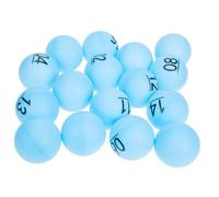ORFOFE 16 Palline da Colorate per Giochi Tombola e Attività Palline Numerate per Estratti e Educazione Infantile