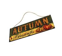 ORFOFE 1pc Thanksgiving Retro Door Decor Decor Annual Annuale Anello Appeso Arredamento