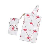 ORFOFE 1pezzi Copertura Allattamento Con Conservazione Sciarpa Per Allattamento Flamingo