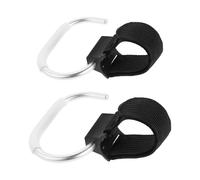 ORFOFE 2 Ganci Girevoli per Passeggino in Lega Plastica Resistente, Ganci Multiuso Portaborse per Borse e Pannolini, Accessori Rotanti per Passeggini da Esterno, Sicurezza e