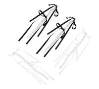 ORFOFE 2 Paia Orecchini Pendenti per Donna Fiocco di Perle Boho, Orecchini Extra Lunghi Nappe a Cascata, Accessori Gioielli per Feste e Matrimoni, Decorazioni Eleganti per Eventi