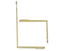 ORFOFE 2 Pezzi Bacchette da Rabdomante Portatili Lunghe Ergonomiche per Esterni Resistenti e Leggere per Rilevamento Acqua e Interpretazione Precisa