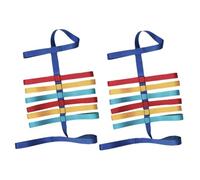 ORFOFE 2 pezzi Corda da Passeggio per Bracciale Anti-perdita Cinghia per Sicurezza in Gruppo e Passeggiate all Aperto per Asilo e Primi Passi