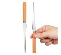 ORFOFE 2 Pezzi da Intaglio in Acciaio con in Legno Utensili per Modellare Argilla Strumenti Pratici per Scolpire e Rifinire Argilla e Stucco