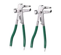 ORFOFE 2 Pezzi Pinze per Pesi Ruote in Acciaio Lega con Ergonomico Antiscivolo per Bilanciamento Pneumatici Auto e Riparazione Equilibratura