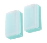 ORFOFE 2 pezzi Spazzola Massaggiante Sensoriale per Spugna Morbida e Portatile per Igiene e Bagnetto Resistente e sulla Sensibile del Colore Verde