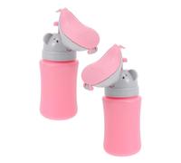 ORFOFE 2 Pezzi Viaggiare L'orinatoio Urretore Di Emergenza Orinatoio Portatile Per Pink
