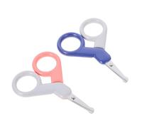 ORFOFE 2 Pz Forbicine Per Kit Per Per Neonati Tosatrici Di Sicurezza Per Bambini Cura Delle Del Strumenti Per Bambini Tagliaunghie Neonato Abs