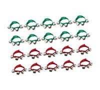 ORFOFE 20 pezzi Campanelle da Polso Leggere e Pratiche Braccialetti Musicali per Festa Danza e Celebrazioni Accessori Colorati per Adulti Colore Casuale Colore Casuale