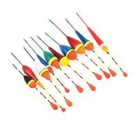 ORFOFE 20 Pezzi Galleggianti per Pesca in Mare Bobbers Scorrevoli Resistenti Adatti per Esche Vive e Pesc Diverse profondità Attrezzatura Outdoor