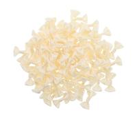 ORFOFE 200 Pezzi Mini Fiocchi in Nastro Beige per Decorazioni Fai da Te Accessori per Bomboniere Artigianato Regali e Festa Compleanno Adatti per Fasce Abbigliamento e Progetti Creativi