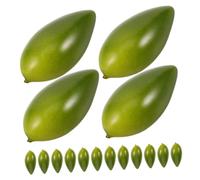 ORFOFE 20pcs Simulazione Di Olive Artificiali Simulazione Di Frutta Decorativa Lieve Di Oliva Realistica Per Decorazioni Per Feste Di Raccolta Foto
