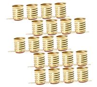 ORFOFE 20pezzi Porta Lampade Base Lampada Mini Portalampada Led Portalampada Per Spie Luminose e Esperimenti Domestici