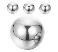 ORFOFE 2paia Stainless Steel Baoding Massaging Hand Exercise for and Rehabilitation Compact for Easy Carry and Use