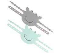 ORFOFE 2pezzi Copertura Antischiuma Per Porta Chiusura Silenziosa Per Sicurezza Stop Slam Per Porte Di Casa e Ufficio Facile Da Installare e Adatta Diverse Maniglie