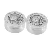 ORFOFE 2pezzi Scatola Di Per Fetal Custodia Per Ricordi Infantili Design e Carino Per Regali Di Nascita e Conservazione Di Memorie