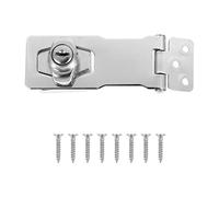 ORFOFE 2pezzi Serratura per Armadio Gancio Serrature per Porta Chiavi Resistente e Pratico per Porte in Legno