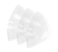 ORFOFE 3 Pezzi Coprimaschera in silicone della Grinza bellezza Maschera per il in silicone applicatore per Gel silice Trasparente