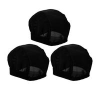 ORFOFE 3 Pezzi Cuffie Rete Capelli per Bambole Cuffie Parrucca Riutilizzabili per DIY Rete Traspirante per Mantenimento e Fissaggio Parrucche Accessori per Creazione Bambole