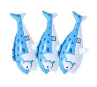 ORFOFE 3 Pezzi Giocattoli Gonfiabili Forma di Pesce Pesci Galleggianti per Giochi in Piscina Decorazioni Festa Compleanno Tema Oceano e Accessori Pesca