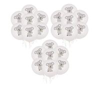 ORFOFE 30 Palloncini Animali in Lattice Naturale Set Decorativo Festa Compleanno Ragazzo Ragazza Resistente Spessore Decorazioni a Tema Giungla Adatti Bouquet Giochi Casa Tavola