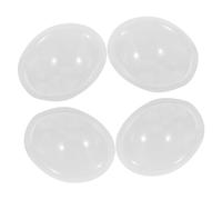 ORFOFE 4 Pezzi Maschere Protettive Trasparenti per Volto Bjd Copertura Anti-Danno per Trucco e Ciglia Maschere in Plastica Chiara per Cura e Esposizione