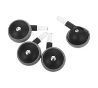 ORFOFE 4 Pezzi Ruote Silenziose per Deambulatore e Passeggino Design Resistente all Usura e Montaggio Rapido Ricambi per Carrozzine e Girelli