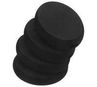 ORFOFE 4 Pezzi Testine di Ricambio Applicatore Crema Schiena in Eva Nero, Facile Installazione, Cuscinetti Ellittici per Lozione Corpo, Accessorio per Personale