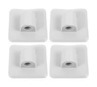 ORFOFE 4 Pezzi Universal Boat Motor Mount Kayak Engine Fixed Buckle in PVC 2cm Fori Interni Compatibile con Fishing Kayak e attività Ricreative