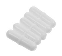 ORFOFE 5 Pezzi Agitatore Magnetico da Laboratorio Ptfe Bianco, Modello B, per Laboratorio e Ricerca Scientifica, per Miscelazione Precisa Riutilizzabile