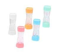 ORFOFE 5 Pz custodia per lenti a contatto corredo di lenti a contatto kit valigetta casi di contatto Accessori porta cutie portatile portatili porta lenti abs plastica medica