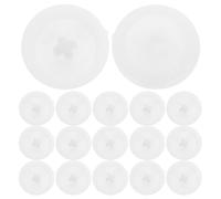 ORFOFE 500 Pezzi Tappi Coprivite da 12mm in Plastica Rotondi per Viti a Croce, Adatti per Porte e Mobili, Facile Installazione e Design Minimalista per Progetti di Miglioramento