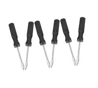 ORFOFE 6 pezzi Kit Riparazione Pneumatici Strumenti Ripara Gomme Auto Moto Bicicletta Resistente e Riutilizzabile per Riparazione Rapida Forature Tubeless