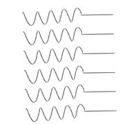 ORFOFE 6 Pezzi supporto per piante a cremagliera pianta per piante a piccolo contorto puntello vegetale battuto