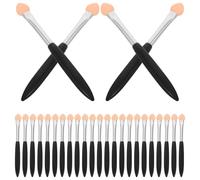 ORFOFE 60 Pezzi Pennelli Spugna per Pittura Dettagliata Strumenti DIY per Pastelli Acquerelli e Olio Applicatori Riutilizzabili per Miscelazione Precisa e Lavori Artistici