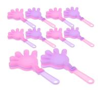 ORFOFE 60pezzi Batacchi in Plastica per Ragazzo Ragazza Strumenti Rumorosi Battimani Colorati Piccoli Battimani per Feste e Eventi Sportivi Regalini per Tifo