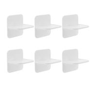 ORFOFE 6pezzi Ancoraggio Parete senza Trapano per Mobili Cuscinetti di Fissaggio Antiribaltamento per Libreria Cassettiera Scaffale Compatibile Superfici Lisce e Protettivo per Ragazzo