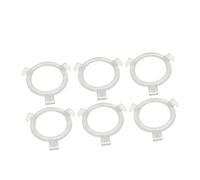 ORFOFE 6pezzi Anelli Di Conversione Per Portalampade Accessori Per Paralumi Facili Da Installare e Realizzati Materiale Sicuro e Pratico