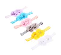 ORFOFE 6pezzi Elastici Per Per Ragazzo Fasce Per Flessibili Per Ragazzo Piccoli Accessori Per Per Colori Per Per Shower e Compleanni