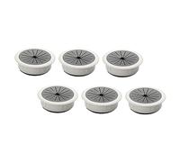 ORFOFE 6pezzi Passacavo Per Scrivania Copri Fessura Per Gestione Cavi Organizzatori Per Ufficio e Computer Facile Installazione e Design Elegante