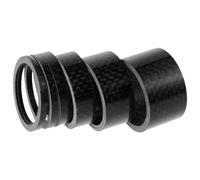 ORFOFE 7 Pezzi Distanziatori per Sterzo Bici in Fibra di Carbonio per Manubrio Threadless Mountain e Road Bike Antivibrazione Ergonomici