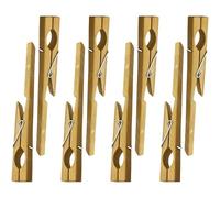 ORFOFE 8 Pezzi Clip per Provette in Bambù Leggero Impugnatura Lunga per Esperimenti di Laboratorio e Supporto per Provetta Chimica