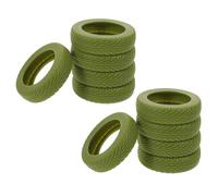 ORFOFE 8 Pezzi Copri Ruote in Silicone per Bagagli da Protezione Silenziosa Antiurto per Valigie con Ruote Spinner Facile da Installare Resistente Agli Urti Graffi