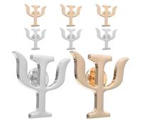 ORFOFE 8pezzi Spilla da Bavero Psicologica per Uomo Design Unico in Lega Accessori Moda per Giacca Camicia e Maglioni