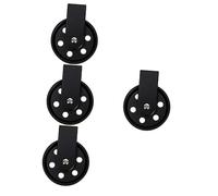 ORFOFE Accessorio Per Lampada A Sospensione 4 Pezzi Ruota Girevole in Metallo Vintage Da 50 Mm Per Illuminazione Industriale