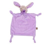ORFOFE Asciugamano Per Neonati Di Tovagliolo Comfort Per Da 3 Anni Tovagliolo Soothing Di 26cm x 22cm Tovagliolo Per e Consolazione Coniglio Viola