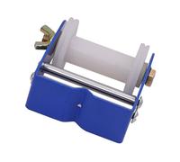 ORFOFE Avvolgitore per Corda d'Arco in Metallo Rullo Avvolgicorda Compatto per Tiro L'Arco Accessorio Esterno Leggero e Resistente Rotella in Plastica per Uso Pratico