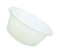 ORFOFE Bacinella Lavaggio in Plastica Trasparente per Vaschetta Pediluvio Compatta e Leggera Catino Bucato Multiuso per Bagno e Cucina Design Minimalista e Salva Spazio