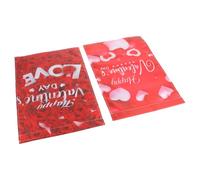 ORFOFE Bandiere da Giardino la Festa degli Innamorati 2 Pezzi, Bandiere Decorative da Esterno Doppia Faccia in Poliestere 100d Resistenti al Sole, Striscioni Festivi per Cortile