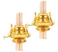 ORFOFE Bruciatore Design in Risparmio a Fine Stoppino Semplice Lavorazione e Olio Ferro 2 Pezzi Regolatore Energetico per Lampada Kerosene Vintage Stili Multipli per Stili Multipli